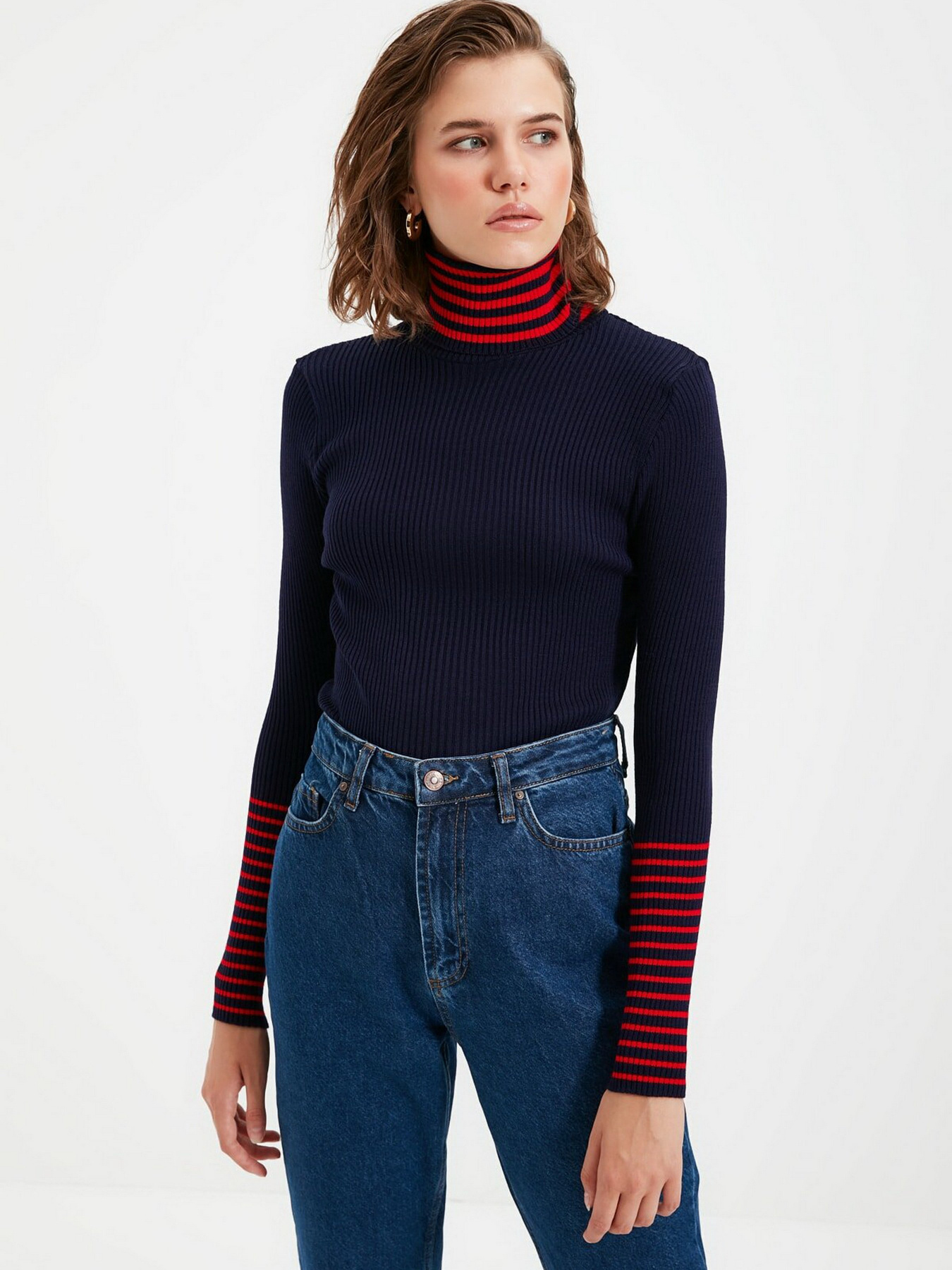 Гольф Trendyol модель TWOAW22KZ1251/Lacivert Фото