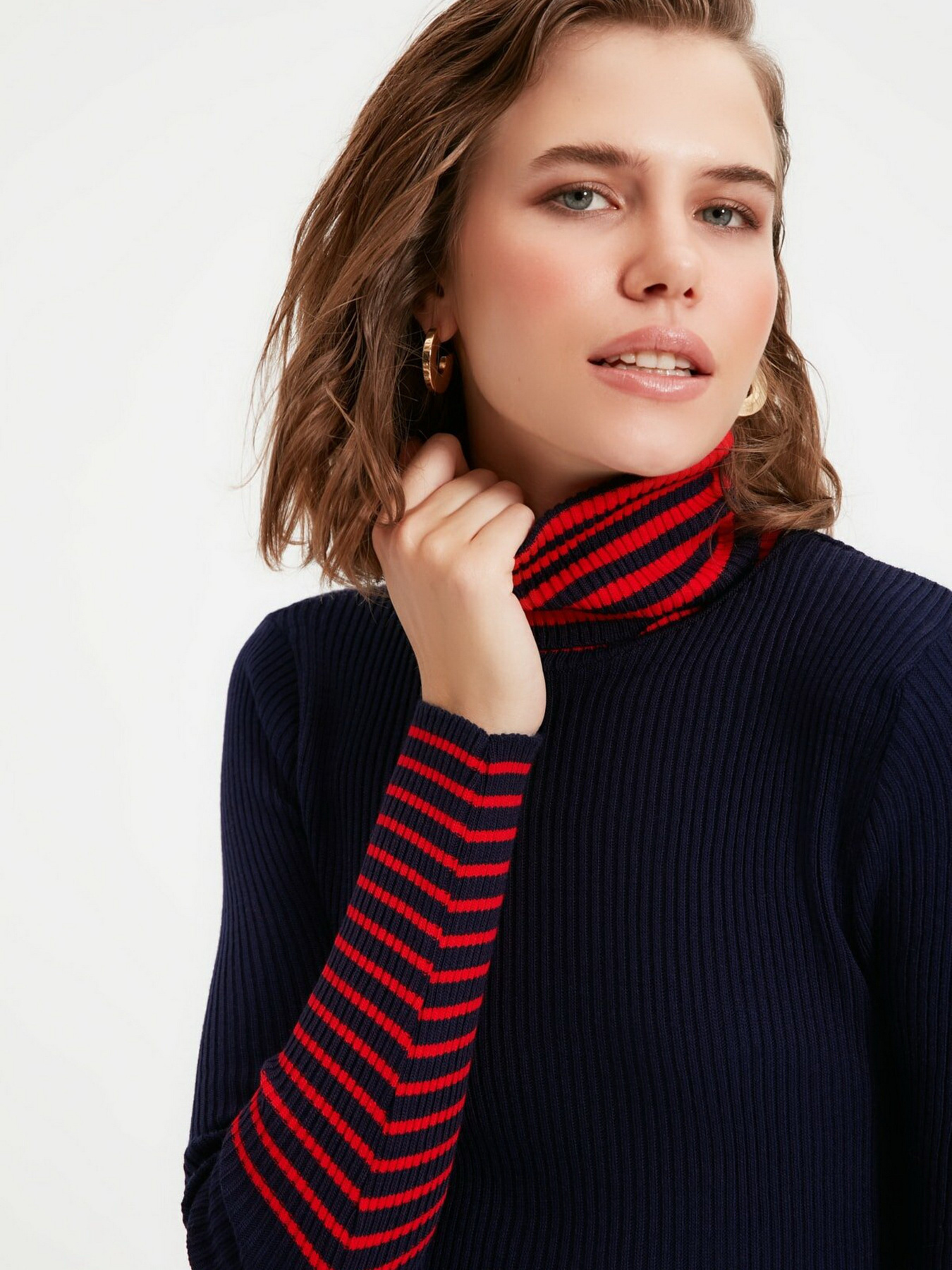 Гольф Trendyol модель TWOAW22KZ1251/Lacivert Фото