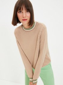 Джемпер Trendyol модель TWOAW22KZ1322/Camel Джемпер Trendyol модель TWOAW22KZ1322/Camel Фото