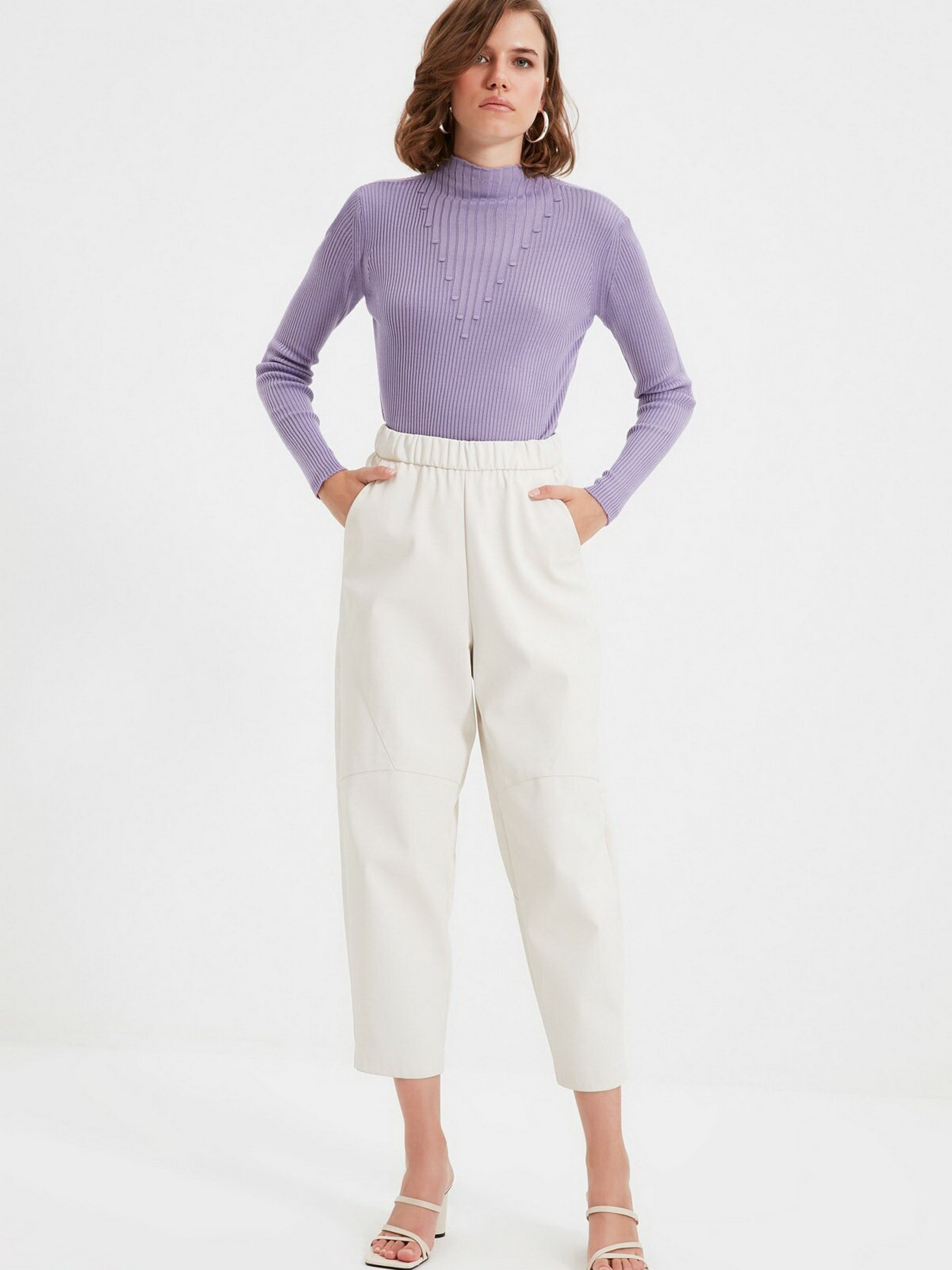 Джемпер Trendyol модель TWOAW22KZ1411/Lila Фото