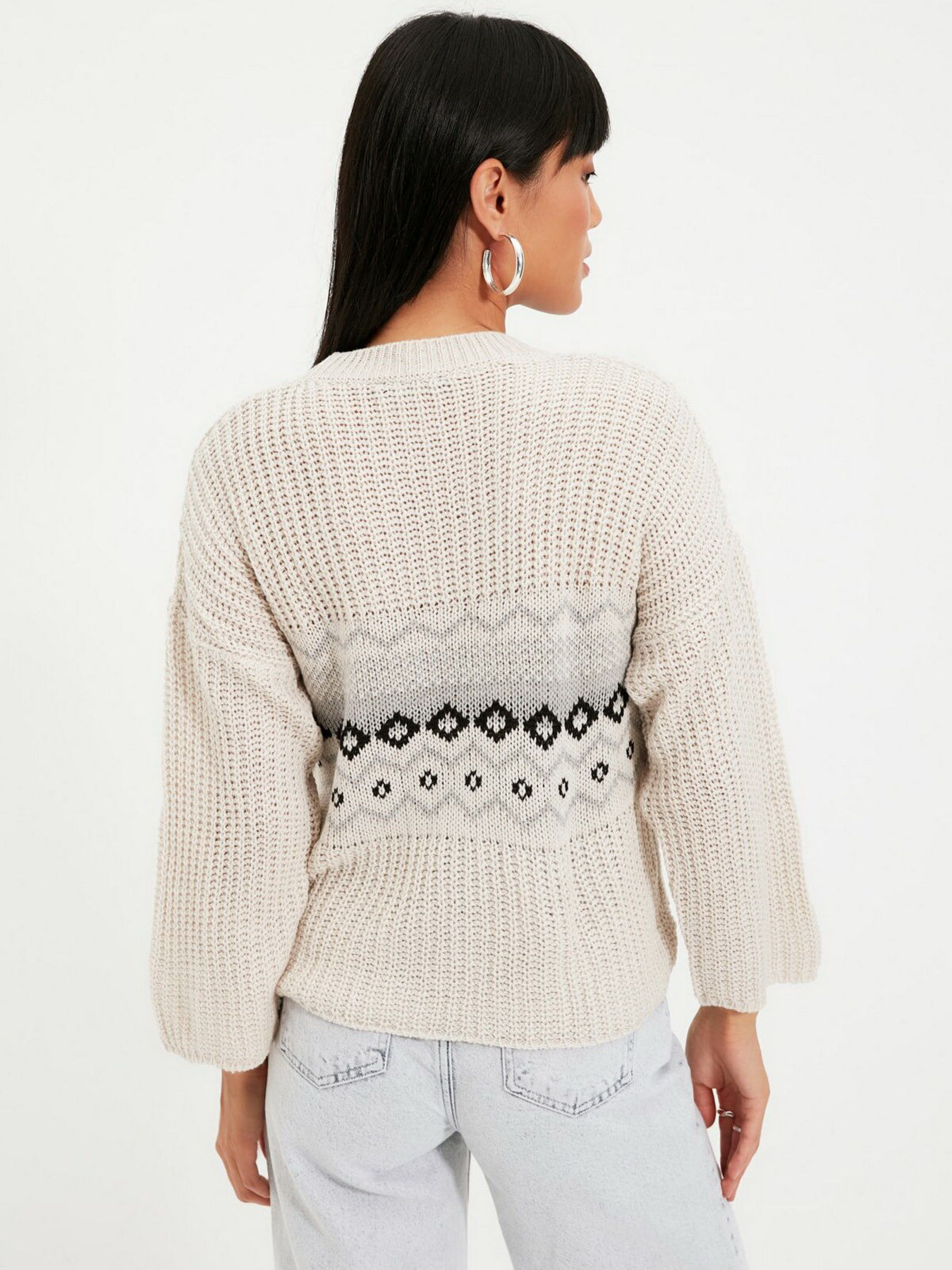 Джемпер Trendyol модель TWOAW22KZ1491/Ekru Фото