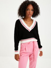 Джемпер Trendyol модель TWOAW22KZ1492/Siyah Фото