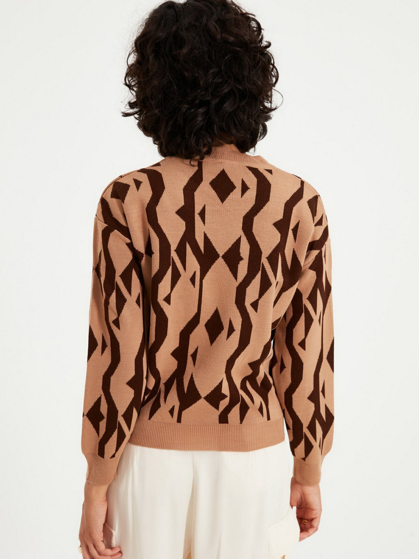 Джемпер Trendyol модель TWOAW22KZ1649/Camel Фото