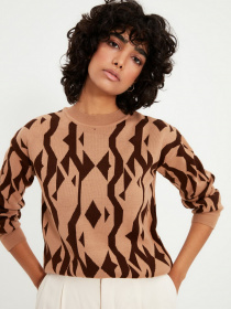 Джемпер Trendyol модель TWOAW22KZ1649/Camel Фото