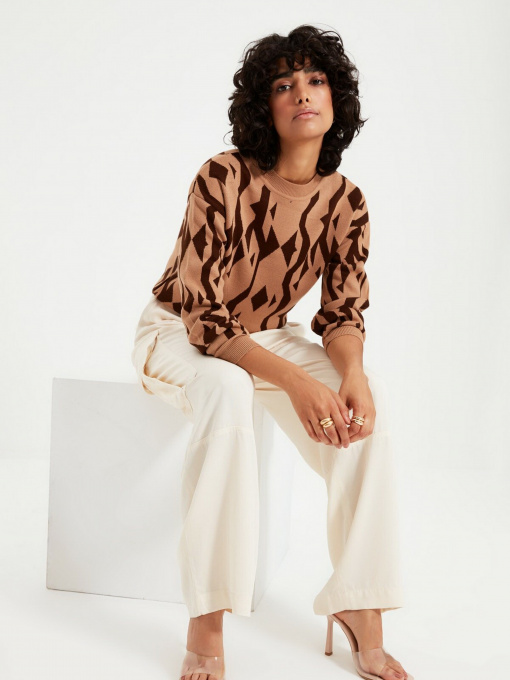 Джемпер Trendyol модель TWOAW22KZ1649/Camel Фото