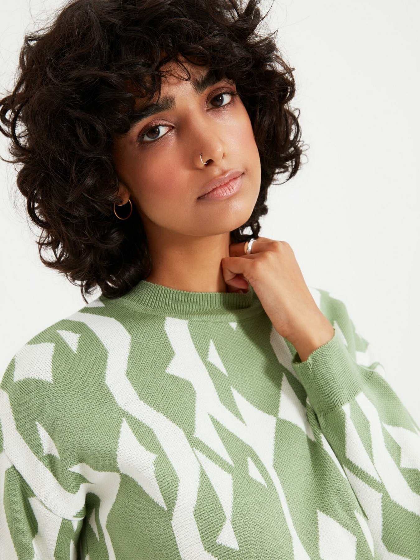 Джемпер Trendyol модель TWOAW22KZ1649/Mint Фото