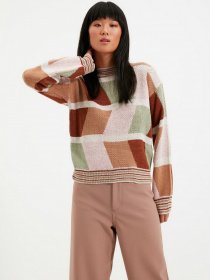 Джемпер Trendyol модель TWOAW22KZ1664/Camel Фото