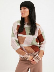 Джемпер Trendyol модель TWOAW22KZ1664/Camel Фото