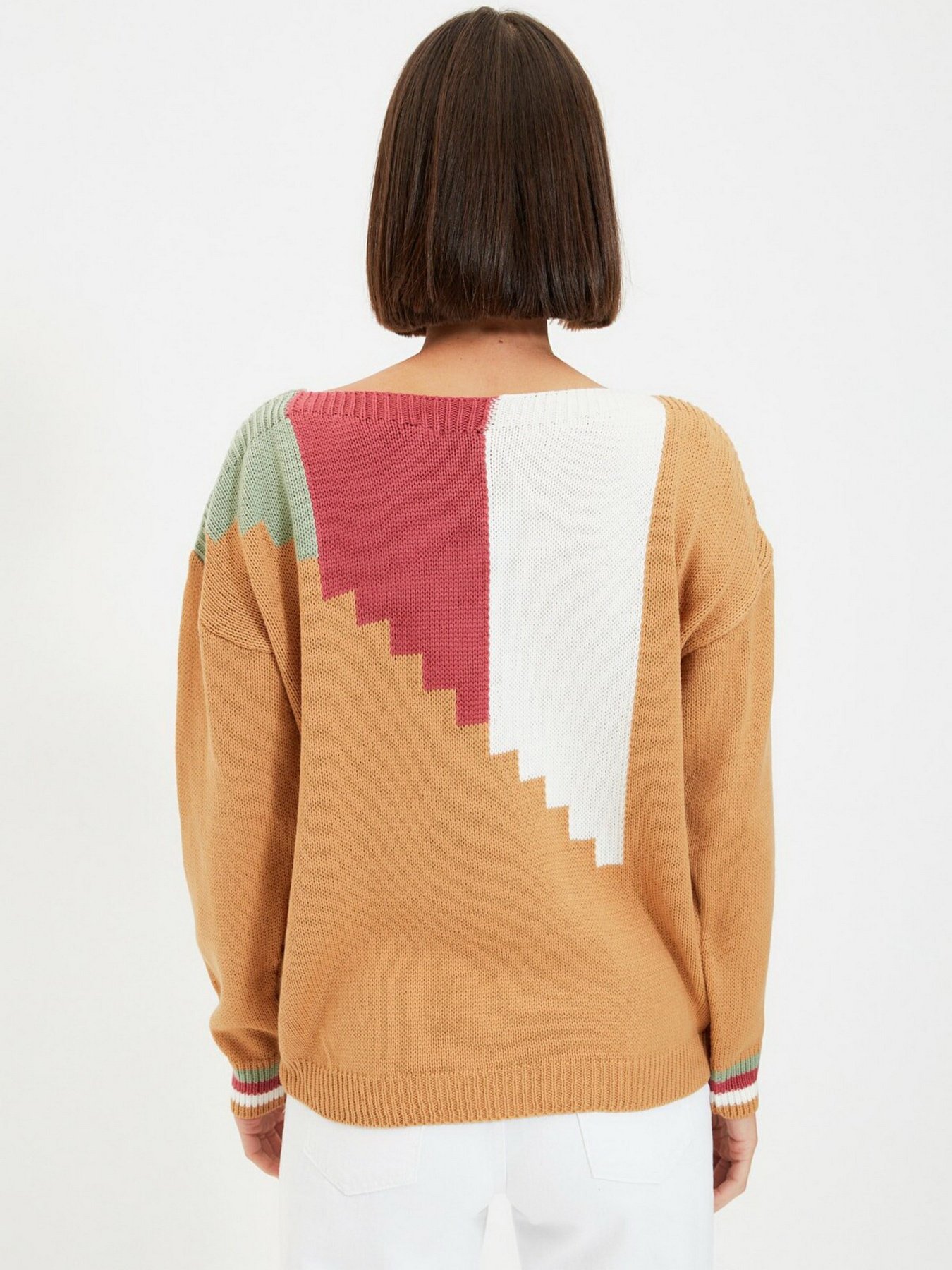 Джемпер Trendyol модель TWOAW22KZ1733/Bej Джемпер Trendyol модель TWOAW22KZ1733/Bej Фото