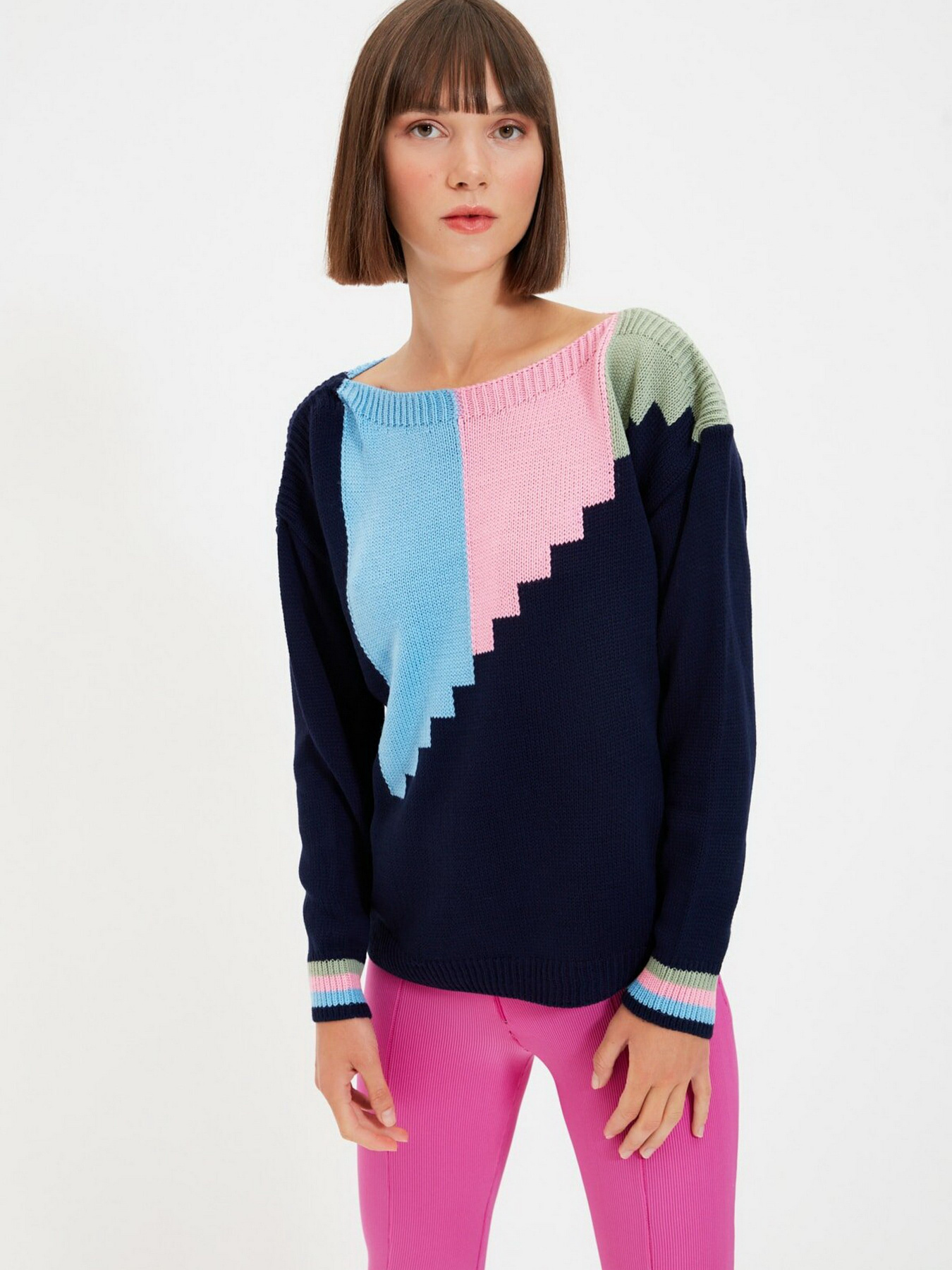 Джемпер Trendyol модель TWOAW22KZ1733/Lacivert Фото