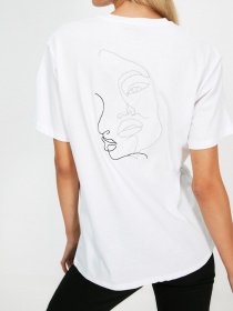 Футболки и поло Trendyol модель TWOSS21TS3869/Beyaz Футболки и поло Trendyol модель TWOSS21TS3869/Beyaz Фото