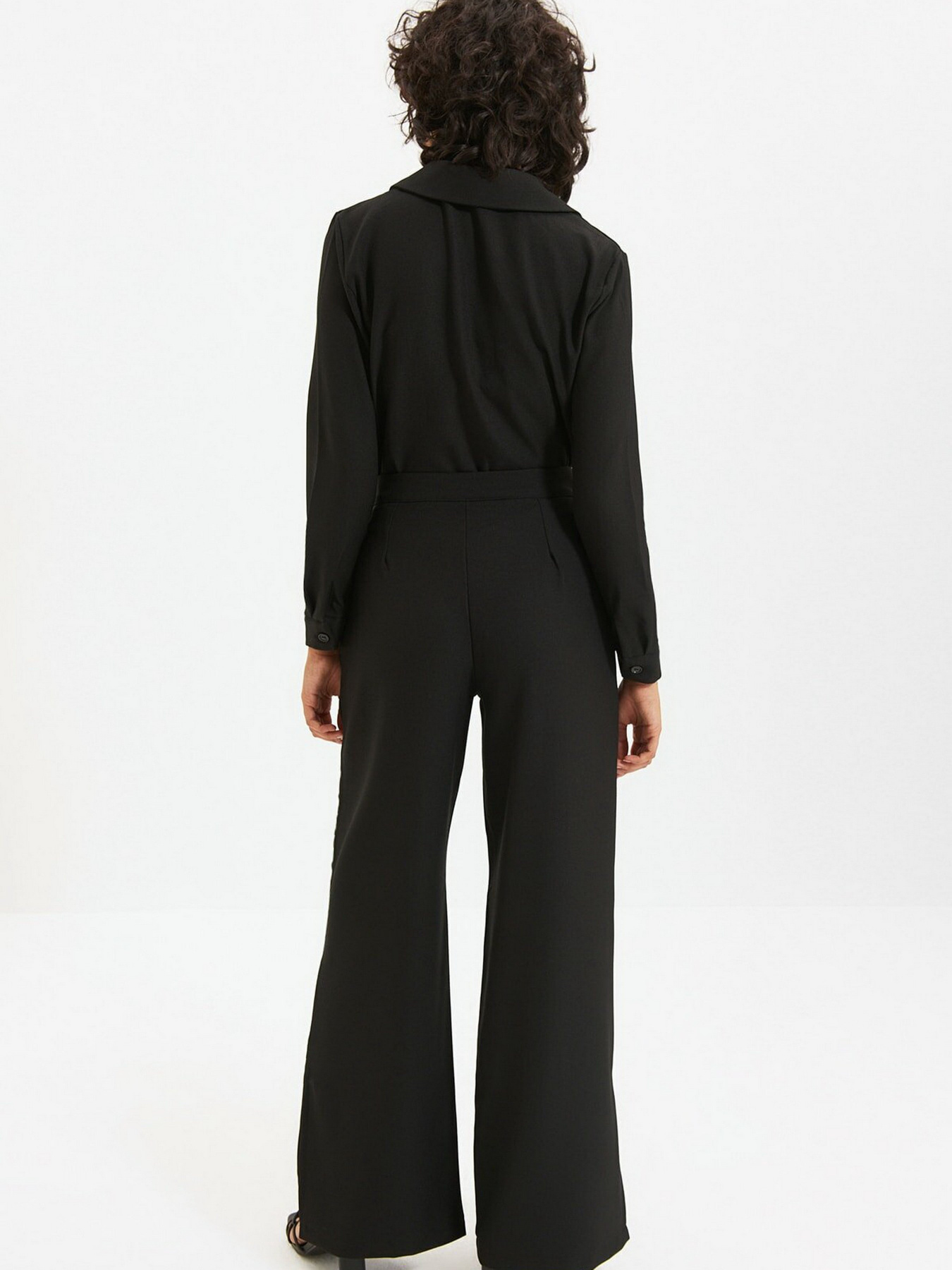 Брюки повседневные Trendyol модель TWOAW22PL0038/Siyah Фото