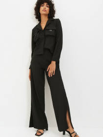 Брюки повседневные Trendyol модель TWOAW22PL0038/Siyah Фото