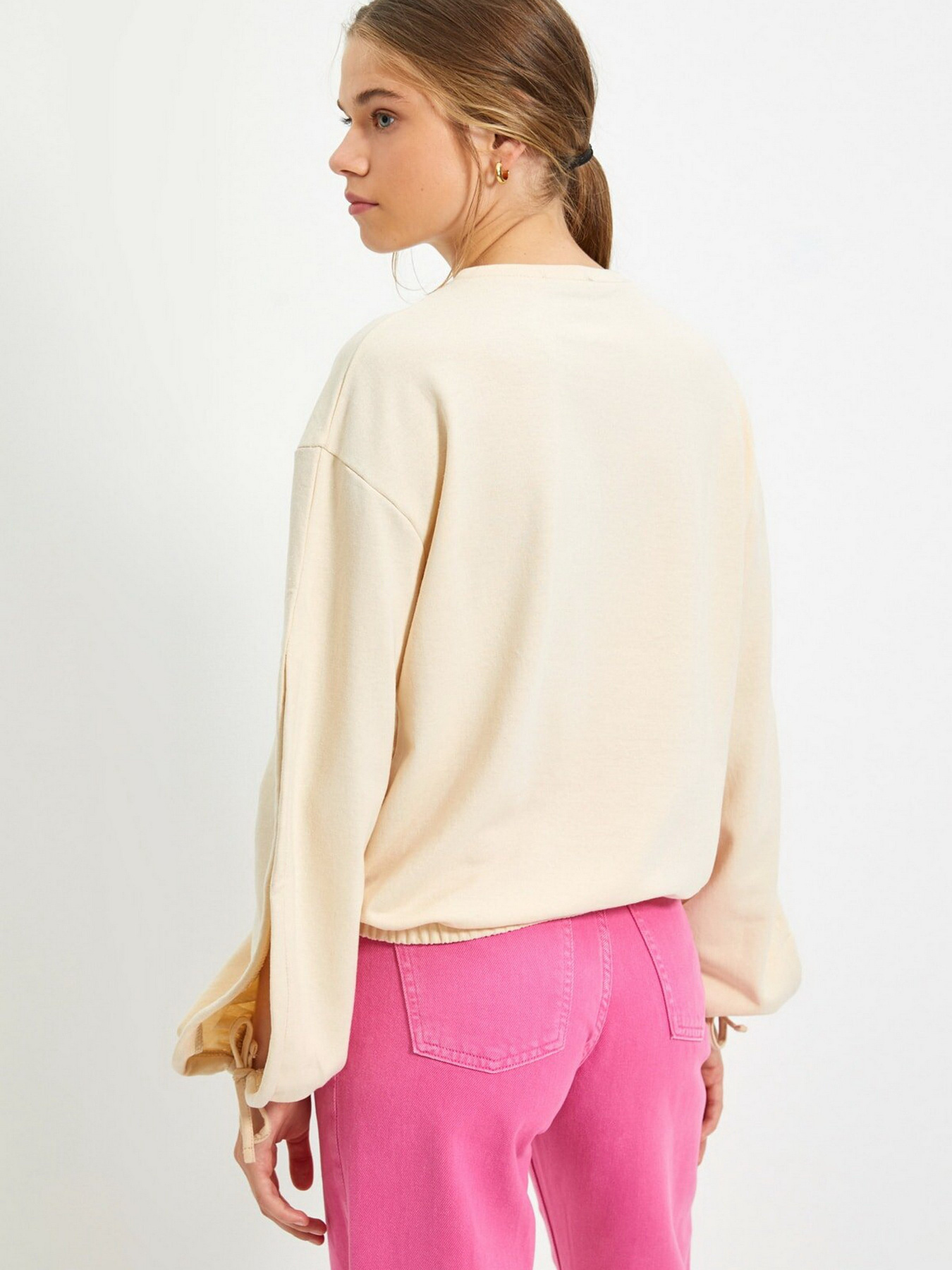 Свитшот Trendyol модель TWOAW22SW0393/Bej Фото