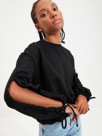 Свитшот Trendyol модель TWOAW22SW0393/Siyah Фото
