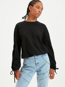 Свитшот Trendyol модель TWOAW22SW0393/Siyah Фото