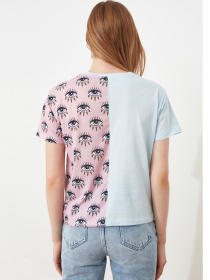 Футболка Trendyol модель TWOSS21TS2614/Mavi Фото