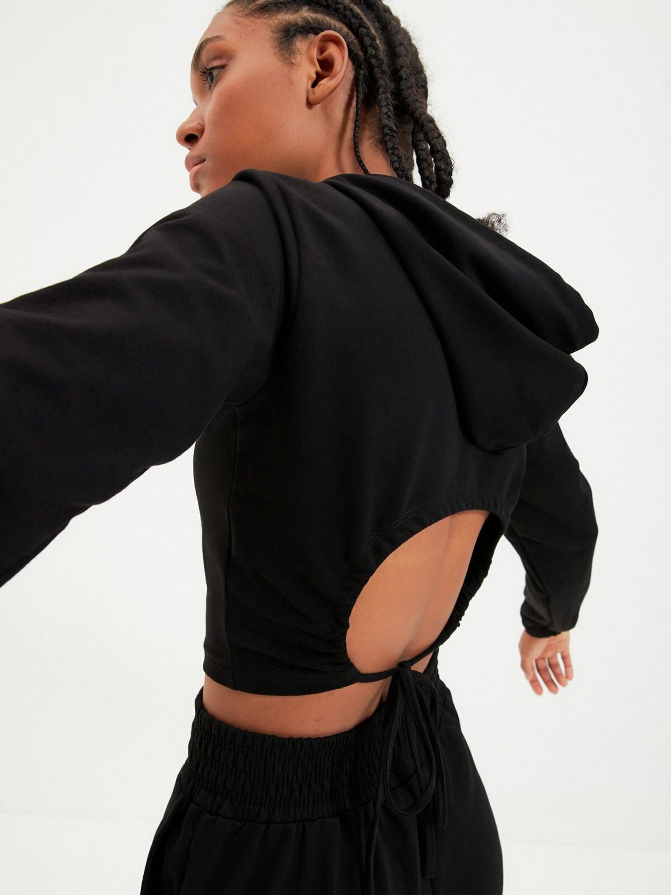 Худи Trendyol модель TWOAW22SW0394/Siyah Фото