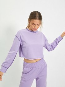 Свитшот Trendyol модель TWOAW22SW0450/Lila Фото