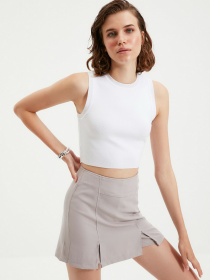 Юбка-шорты Trendyol модель TWOSS20SR0364/Gri Фото