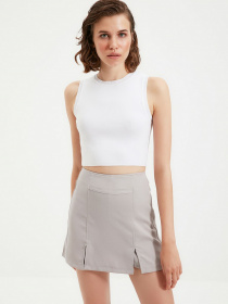 Юбки Trendyol модель TWOSS20SR0364/Gri Фото