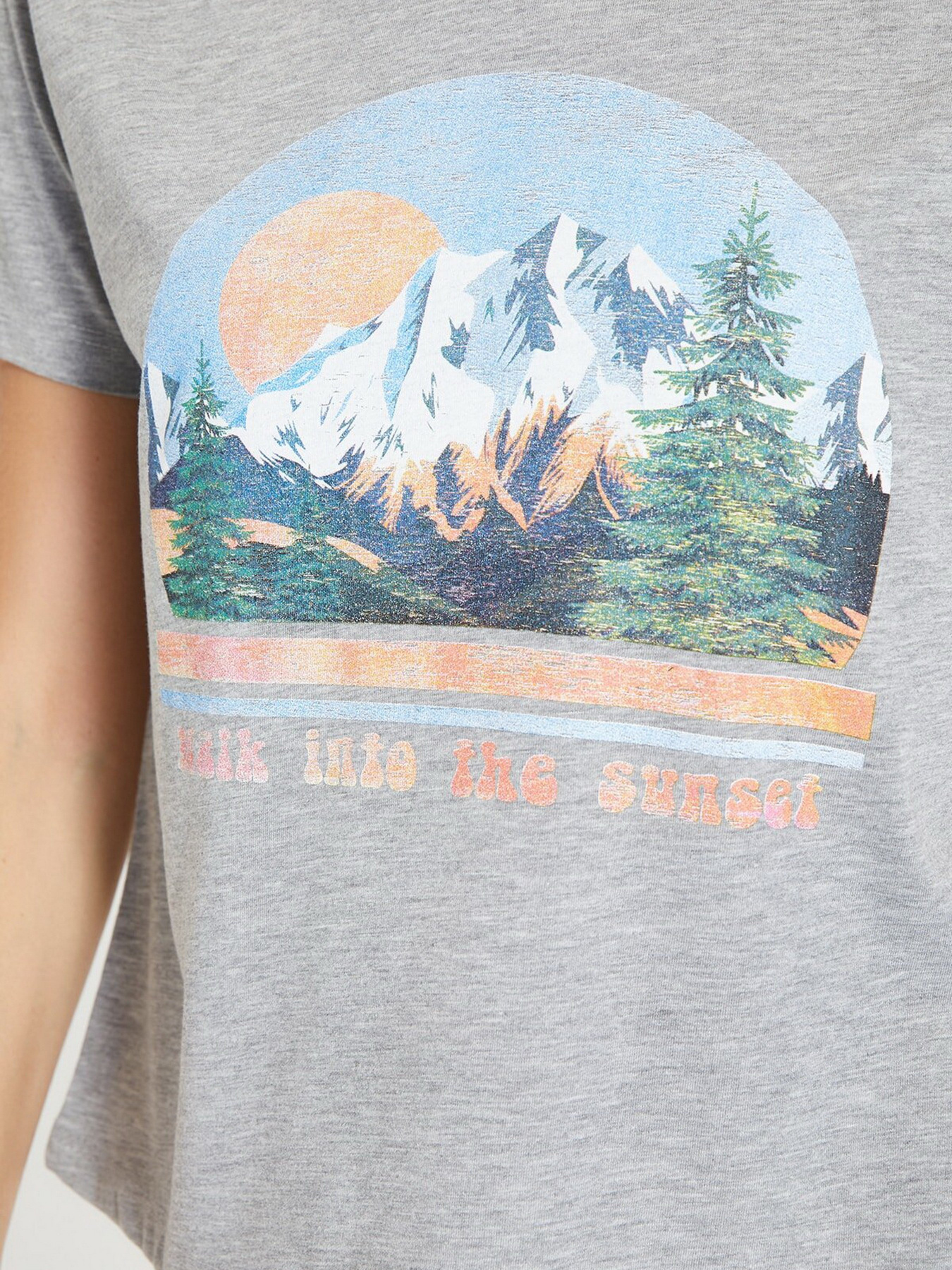 Футболки і поло Trendyol модель TWOSS21TS4013/Gri Фото