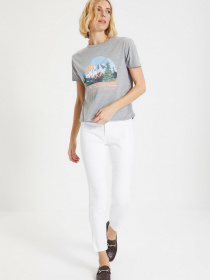 Футболки і поло Trendyol модель TWOSS21TS4013/Gri Фото