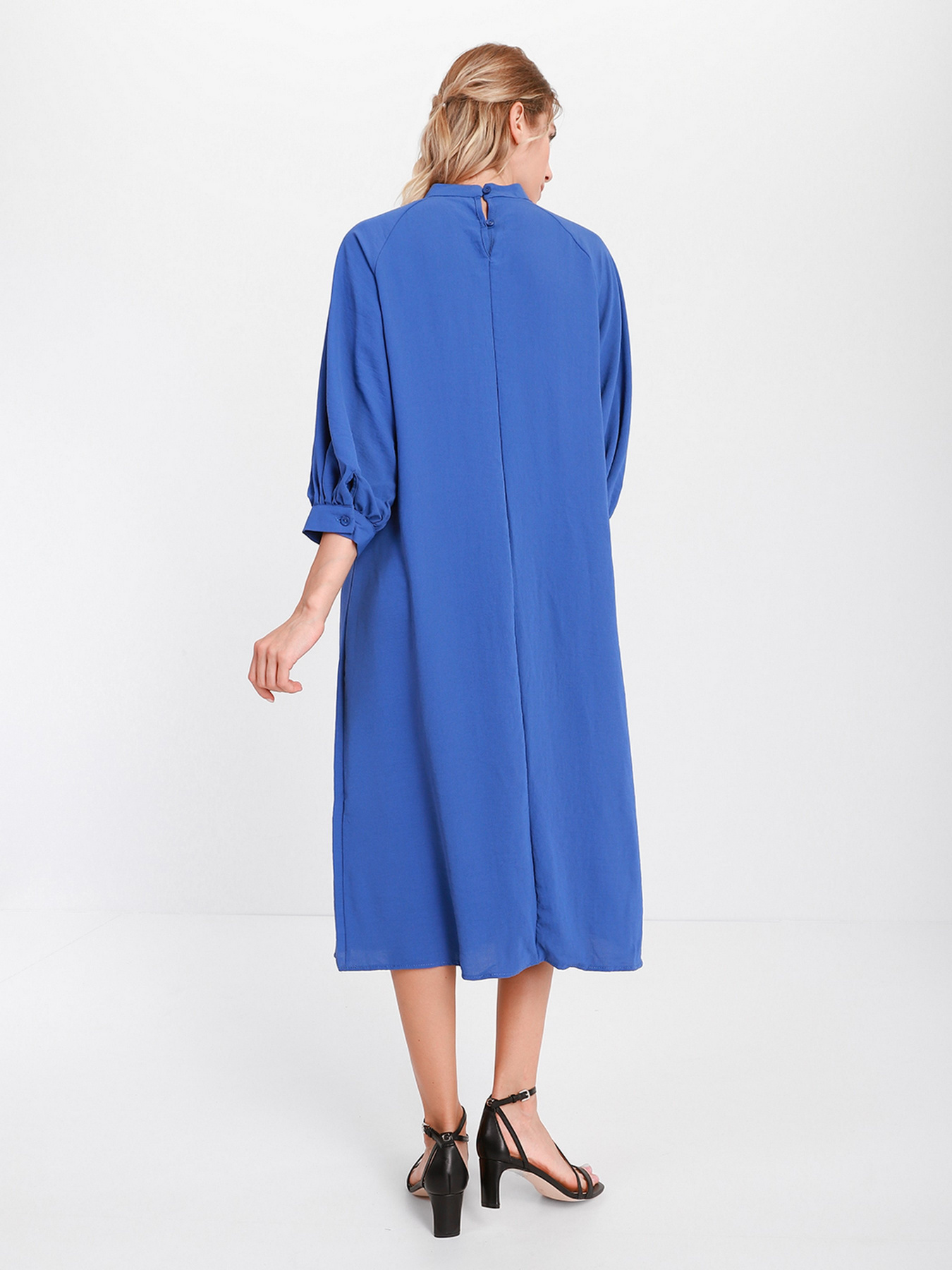 Платье миди Trendyol модель TWOAW22EL0108/Lacivert Фото