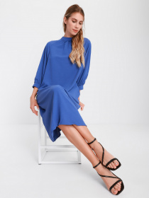 Платье миди Trendyol модель TWOAW22EL0108/Lacivert Фото