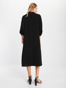 Сукня міді Trendyol модель TWOAW22EL0108/Siyah Фото