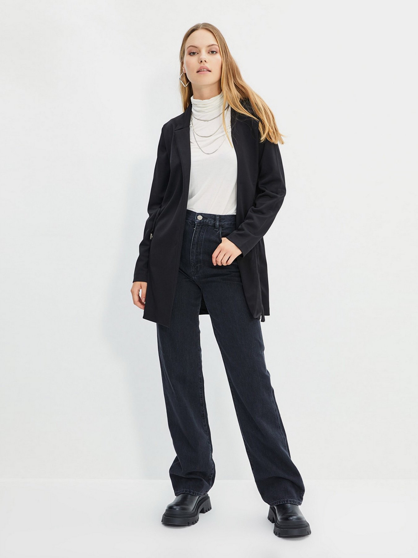 Пиджак Trendyol модель TCTAW22CK0001/Siyah Фото