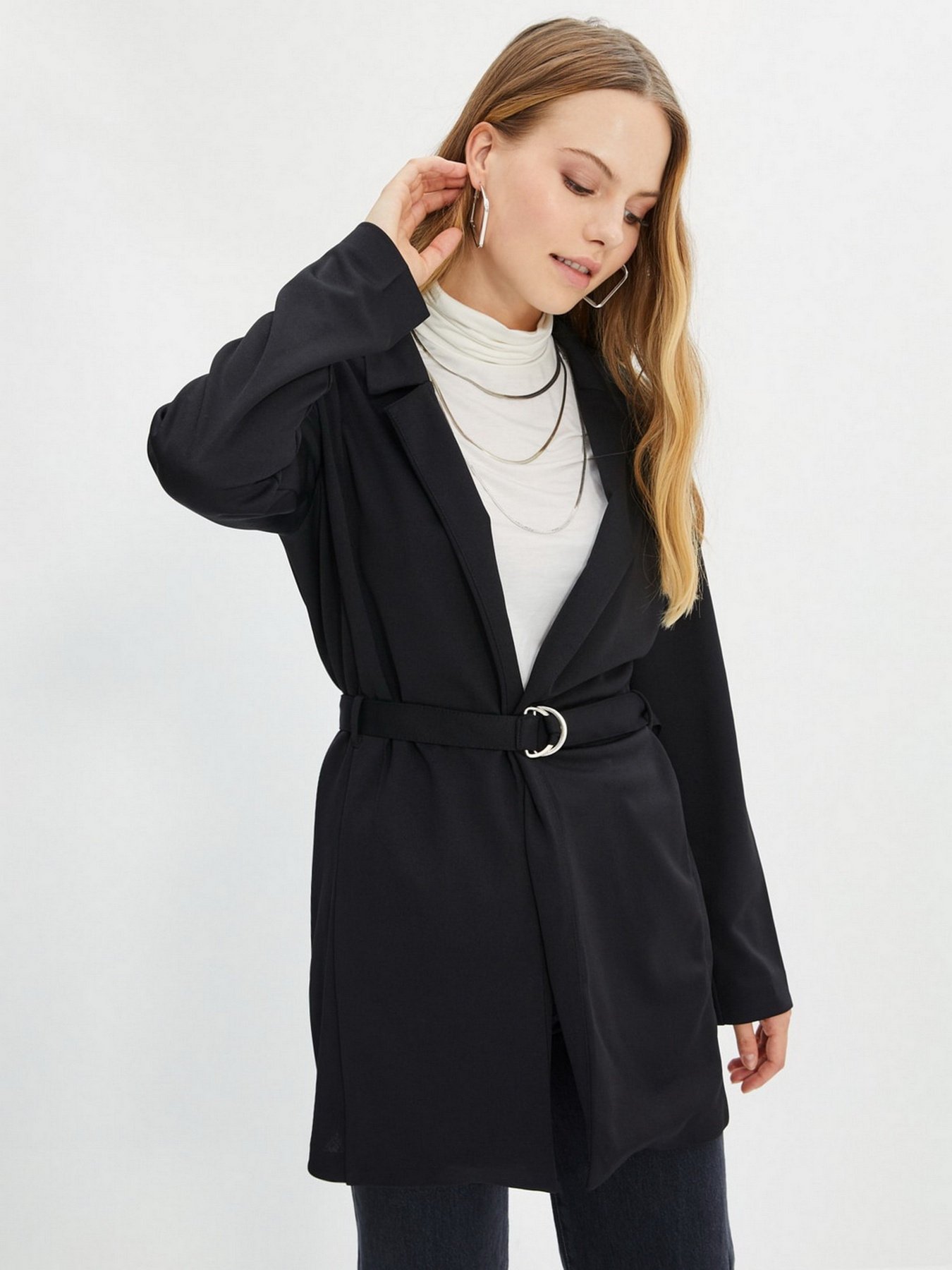 Піджак Trendyol модель TCTAW22CK0001/Siyah Фото