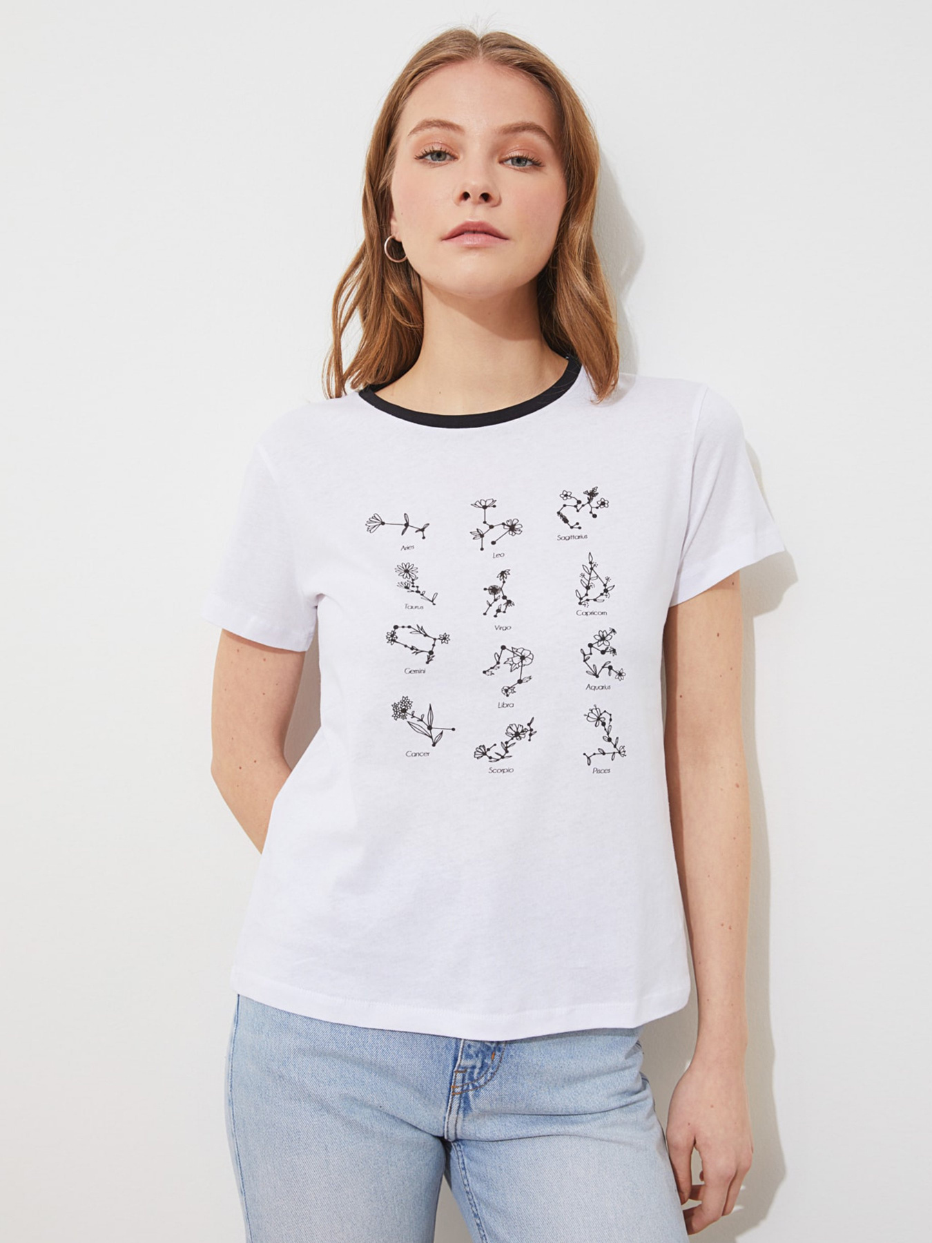 Футболка Trendyol модель TWOSS21TS2607/Beyaz Фото