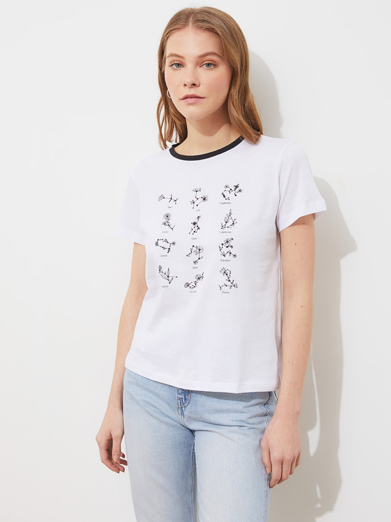 Футболка Trendyol модель TWOSS21TS2607/Beyaz Фото