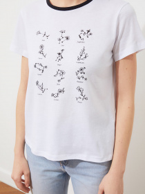 Футболка Trendyol модель TWOSS21TS2607/Beyaz Фото