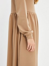 Платье макси Trendyol модель TCTAW22EB0023/Bej Фото