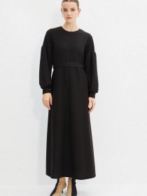 Платье макси Trendyol модель TCTAW22EB0025/Siyah Фото