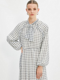 Платье макси Trendyol модель TCTAW22EB0029/Ekru Фото