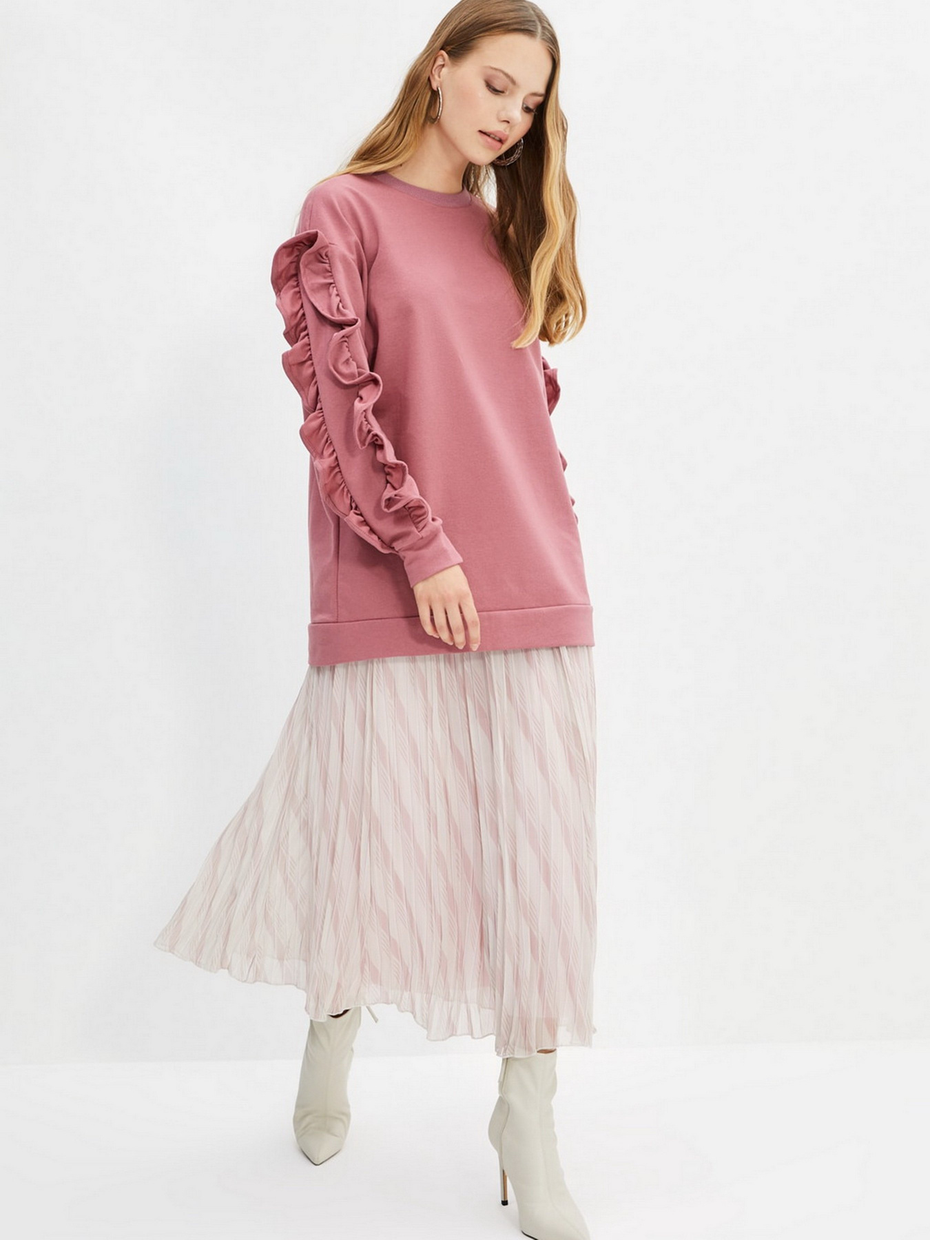 Джемпер Trendyol модель TCTAW22TW0011/Gul Kurusu Фото