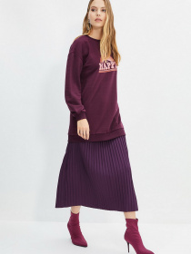 Свитшот Trendyol модель TCTAW22TW0057/Mor Фото