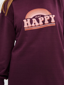 Світшот Trendyol модель TCTAW22TW0057/Mor Фото