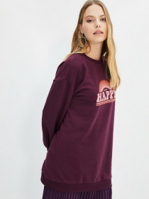 Світшот Trendyol модель TCTAW22TW0057/Mor Фото