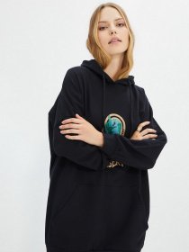 Худи Trendyol модель TCTAW22TW0058/Siyah Фото