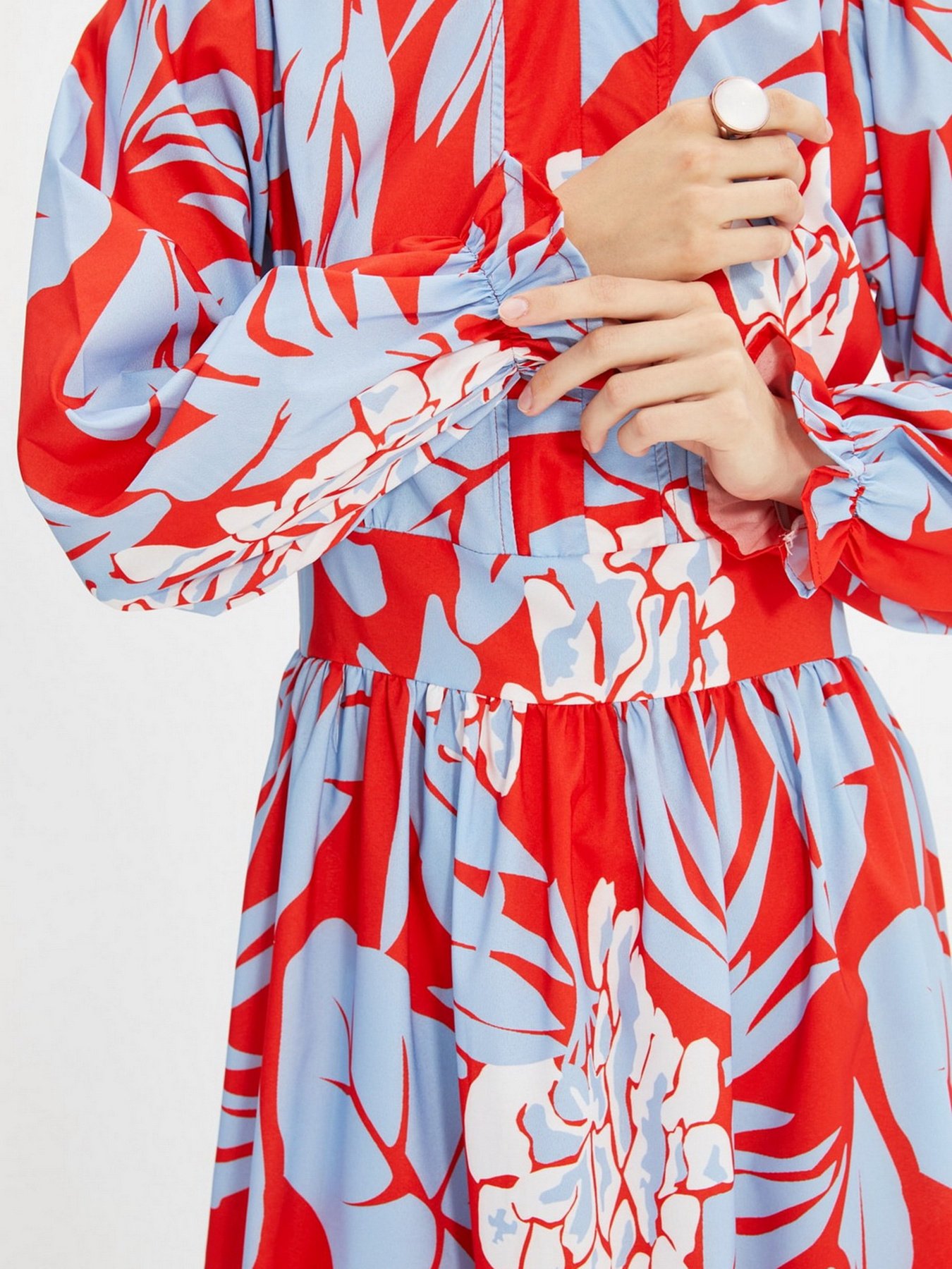 Платье макси Trendyol модель TCTSS21EB0064/Kirmizi Фото