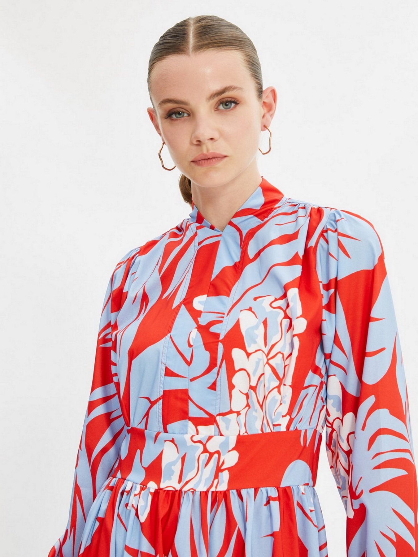 Сукня максі Trendyol модель TCTSS21EB0064/Kirmizi Фото