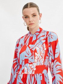 Сукня максі Trendyol модель TCTSS21EB0064/Kirmizi Фото