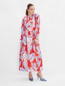 Сукня максі Trendyol модель TCTSS21EB0064/Kirmizi Фото