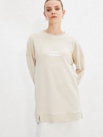 Свитшот Trendyol модель TCTSS21SW0339/Bej Фото