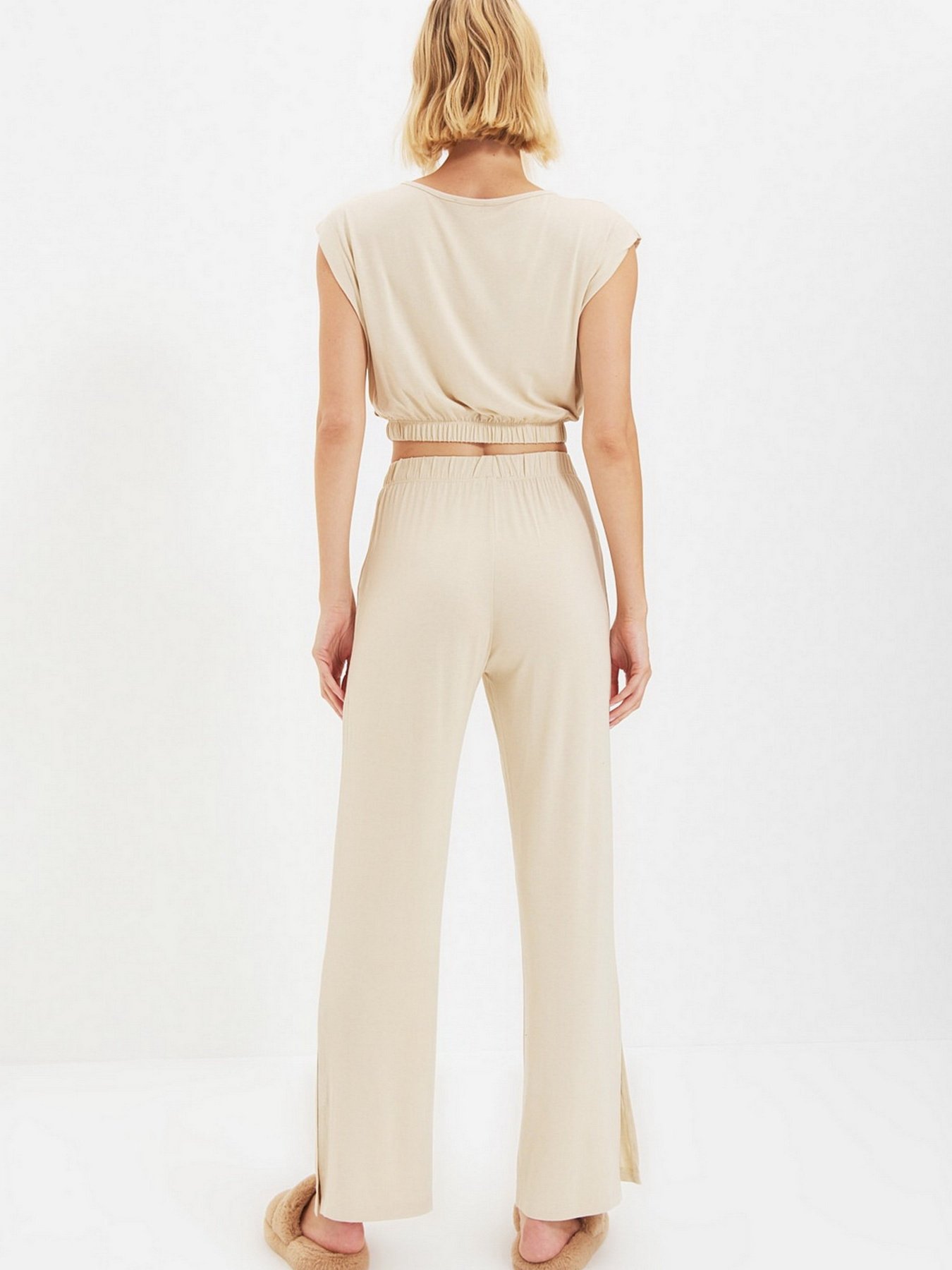 Топ Trendyol модель THMAW22PT0018/Bej Фото