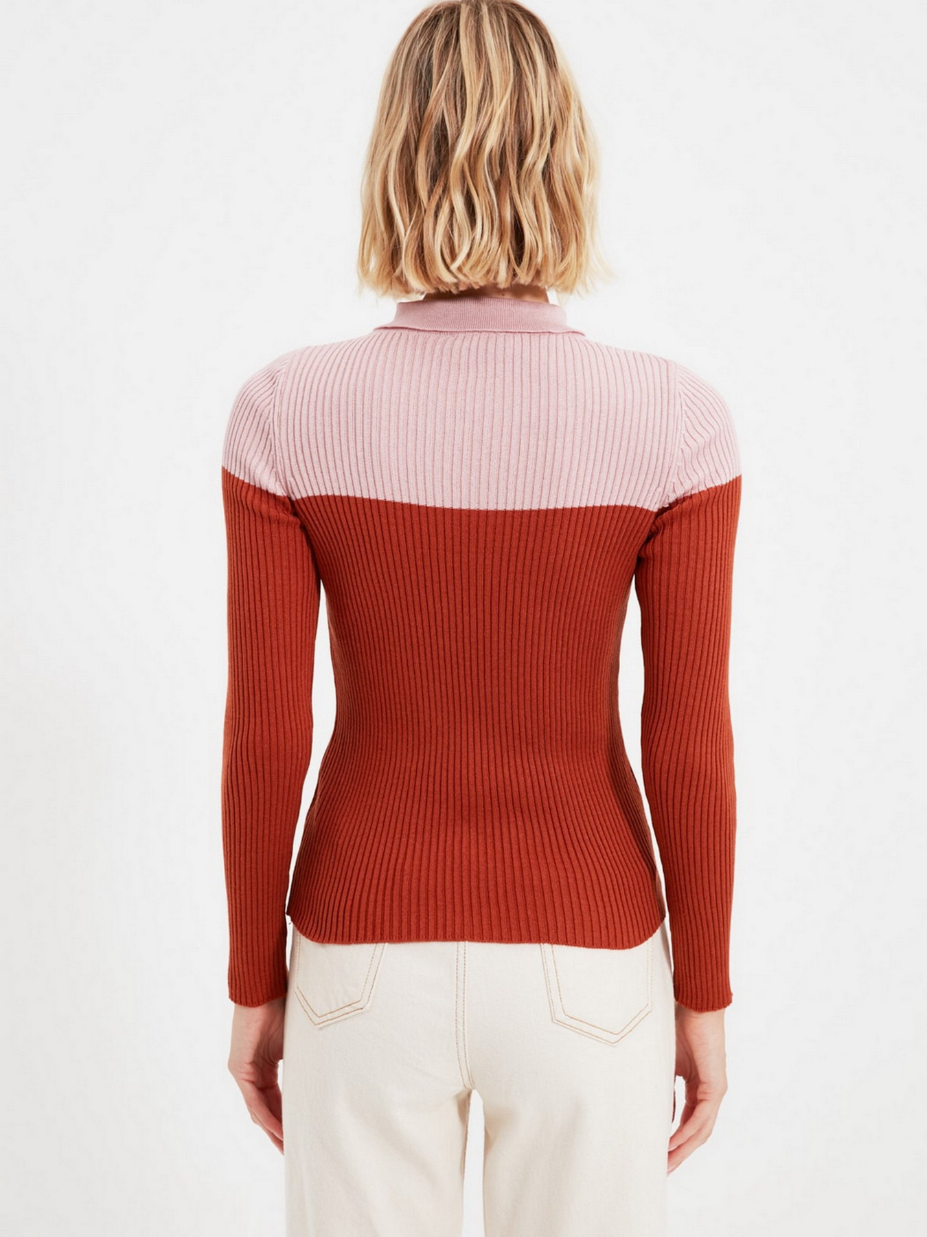 Поло Trendyol модель TOFSS19FV0049/Kiremit Фото